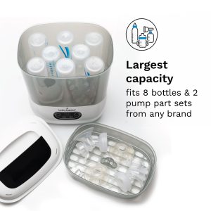 One Step? Baby Bottle Sterilizer and Dryer Advanced – Electric steam sterilizer with HEPA Filter
