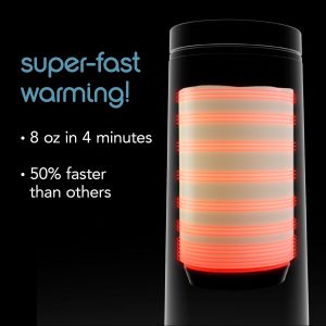 Perfect Travel Bundle: Superfast Portable Bottle Warmer + Portable Sterilizer Dryer Mini