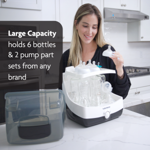 Superfast Baby Bottle Sterilizer and Dryer – Sterilizes & Dries in 10 Minutes